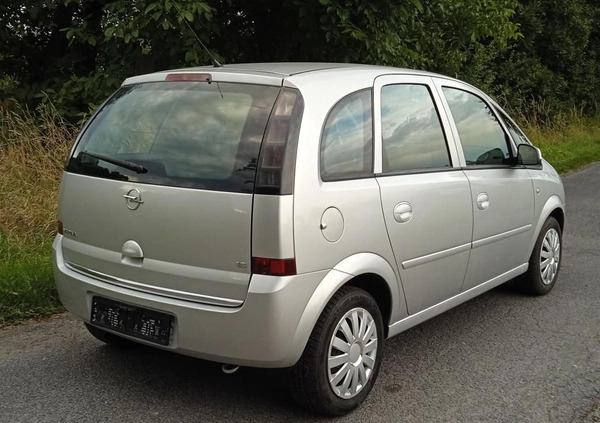 Opel Meriva cena 13800 przebieg: 187000, rok produkcji 2008 z Działoszyn małe 529